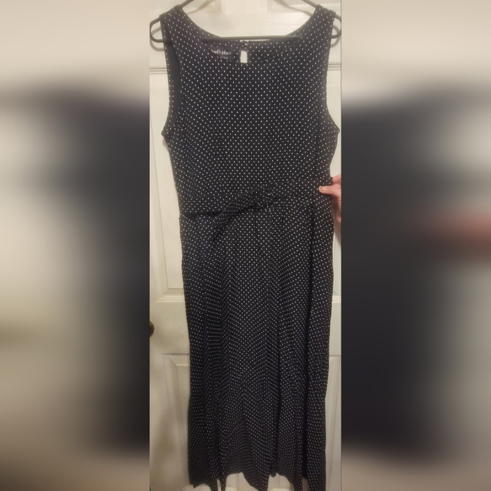 Chad's Place Vintage Polka Dot Dress Size 14